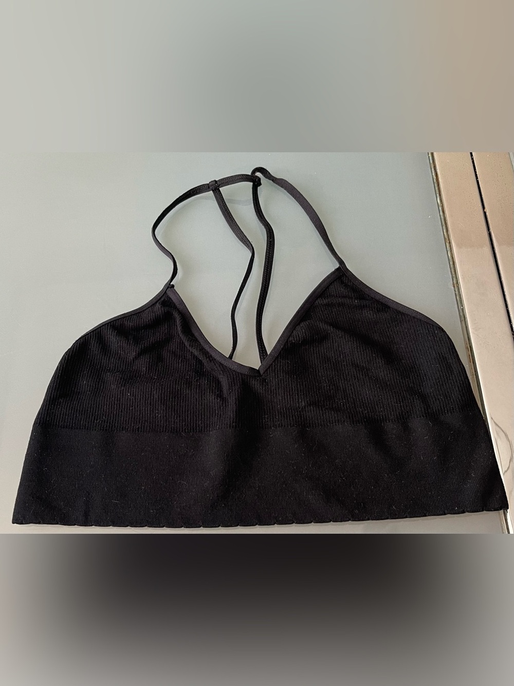 Floreat Loved by Anthropologie Black nonpadded bralette XS/S